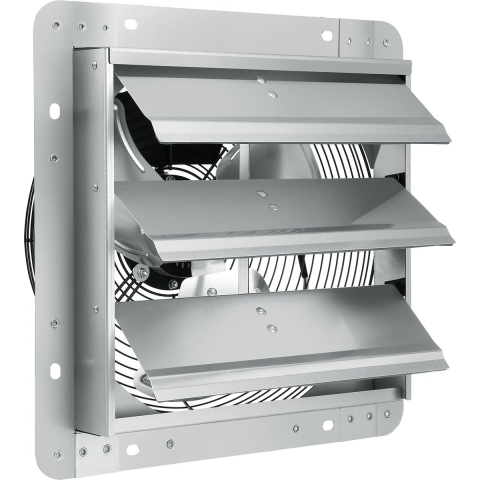 VEVOR 359 mm 1400 RPM 994 CFM Aluminium Wandgemonteerde Afzuigventilator met AC-motor, Ventilatie en Koeling voor Kassen, Garages, Schuren, Winkels