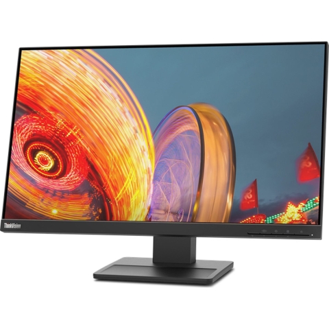 Lenovo ThinkVision E24q-20 LED display 60,5 cm (23.8") 2560 x 1440 Pixels Quad HD Zwart