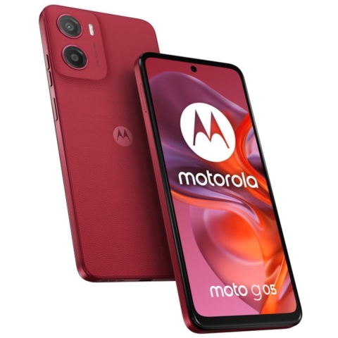 Motorola moto g05 16,9 cm (6.67") Dual SIM Android 15 4G USB Type-C 4 GB 64 GB 5200 mAh Rood