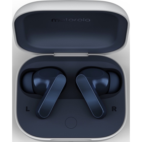 Motorola Moto Buds Hoofdtelefoons Draadloos In-ear Gesprekken/Muziek/Sport/Elke dag Bluetooth Blauw
