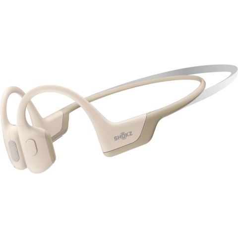 SHOKZ OpenRun Pro Hoofdtelefoons Draadloos oorhaak Sporten Bluetooth Beige
