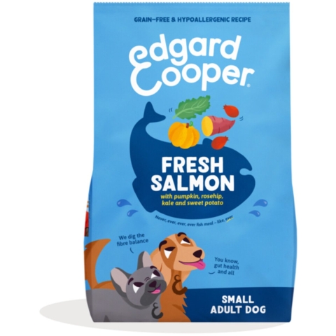 6x Edgard&Cooper Hondenvoer Droog Adult Small Zalm 700 gr