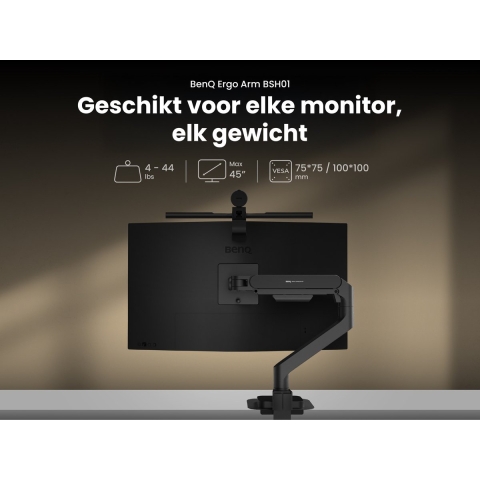 BenQ Ergo Arm BSH01 45" bk