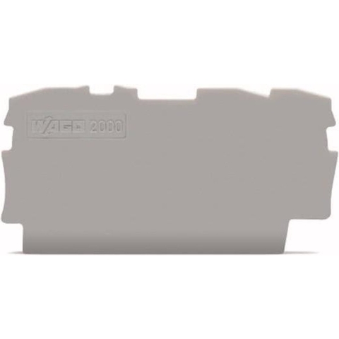 WAGO 2000-1391 Grijs 100 stuk(s)