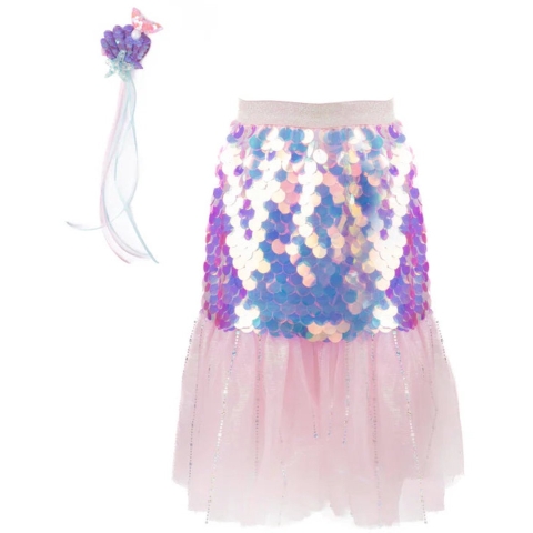 Great Pretenders Kostuum - Blingbling Mermaid - Great Pretenders - 4-6 jaar (104-116) - Kostuum