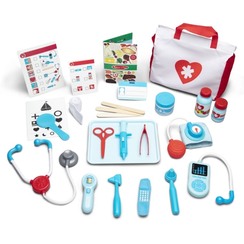 Melissa & Doug Speelset - Dokter - 25 Onderdelen - Melissa & Doug - OneSize - Speelgoed