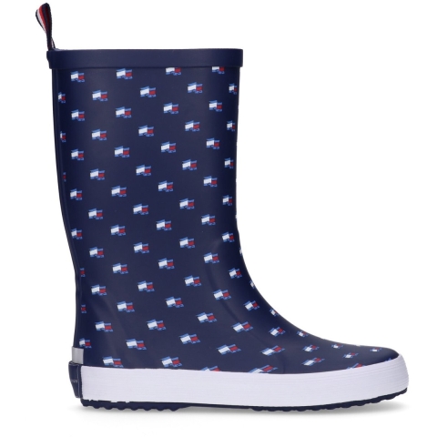 Tommy Hilfiger Regenlaarzen - Vlag - Blue - Tommy Hilfiger - 32 - Regenlaarzen