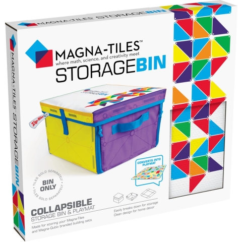 Magna-Tiles Opbergbox - 31,7x27,9x20,3 cm - 2-in-1 - Magna-Tiles - OneSize - Kisten