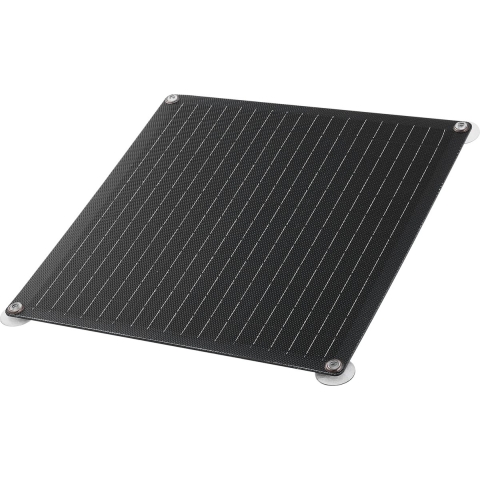 VEVOR 12V monokristallijn zonnepaneelset 20W, acculader met ingebouwde slimme controller en 3 verbindingskabels, draagbaar voor camper, auto, motorfiets, boot, busje en camper