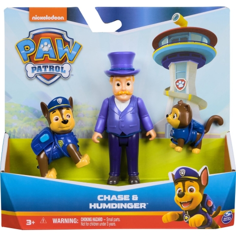 Paw Patrol Speelgoed - Hero Pup - Humminger en Chase - Paw Patrol - OneSize - Speelgoed