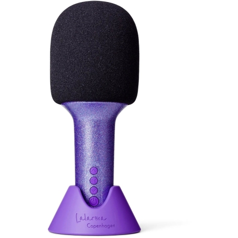 Lalarma Microfoon - Glitter Grove - Paars - Lalarma - OneSize - Muziekinstrumenten