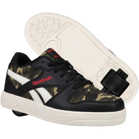 Heelys X Reebok Rollerschoenen - BB 4500 Low - Black/Vector Rood - Heelys - 35 - Schoenen