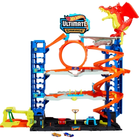 Hot Wheels Autobaan - City Ultimate Garage - Hot Wheels - OneSize - Autobaan