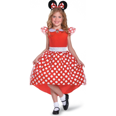 Disguise Verkleedkleren - Minnie Mouse - Disguise - 5-6 jaar (110-116) - Kostuum