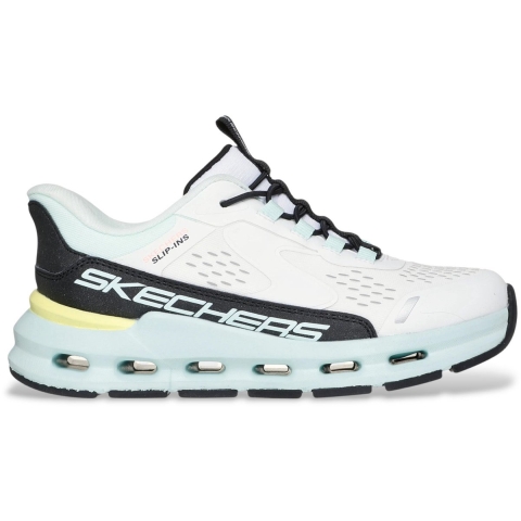 Skechers Schoenen - Vista Lane - Wit/Zwart/Turquoise - Skechers - 35 - Schoenen