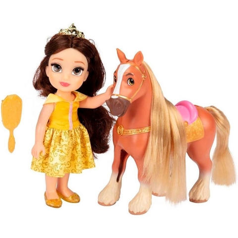 Disney Princess Pop - 15 cm - Belle & Philippe - Disney Princess - OneSize - Pop