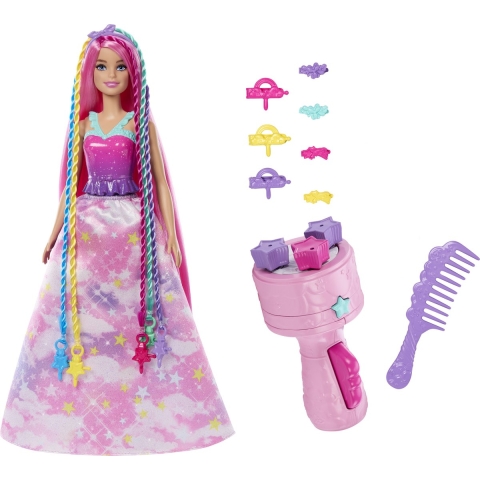 Barbie Poppenset - Twist N' Style - Barbie - OneSize - Pop