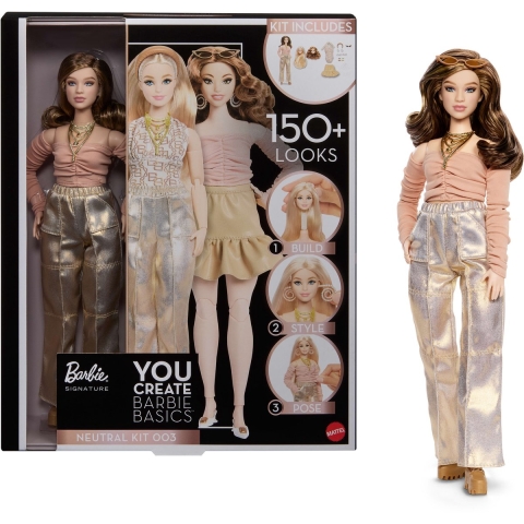 Barbie Pop - Signature Jij creëert Kaukasus Doll - Barbie - OneSize - Pop