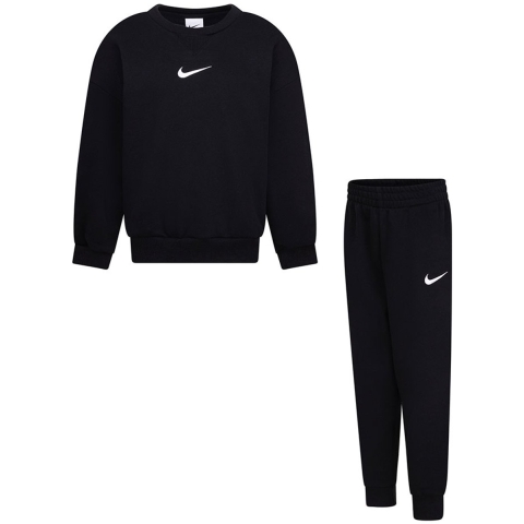 Nike Sweatset - Sweatshirt/Joggingbroek - Zwart - Nike - 24 mnd - Joggingpakken