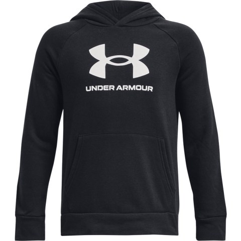 Under Armour Hoodie - Rivaliserende Fleece joggingbroek - zwart - Under Armour - 8 jaar (128) - Hoodie