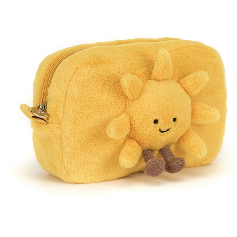 Jellycat Tas - 13x19 cm - Amuseables Zonnezakje - Geel - Jellycat - OneSize - Tassen