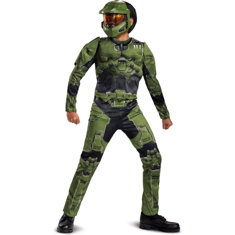 Disguise Verkleedkleren - Master Chief - Disguise - 4-6 jaar (104-116) - Kostuum