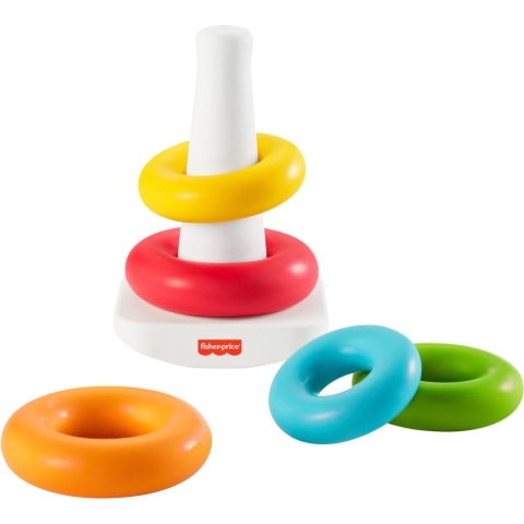 Fisher-Price Stapelspeelgoed - Rock-een-stapel - Fisher-Price - OneSize - Bouwblokken