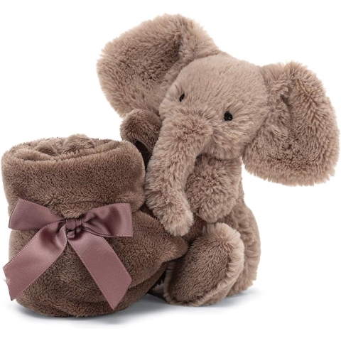 Bbay Jellycat Knuffeldoekjes m. Cadeaubox - 34x34 cm - Smudge El - Jellycat - OneSize - Knuffeldoekjes