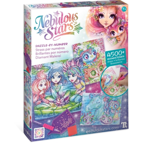 Nevelsterren Creatieve Speelset - Verblinding-Stad-Nummer - Rain - Nebulous Stars - OneSize - Creatieve Speelset