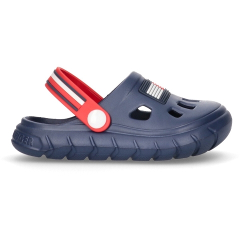 Tommy Hilfiger Sandalen - Comfortabel - Blauw/Rood - Tommy Hilfiger - 28/29 - Sandalen