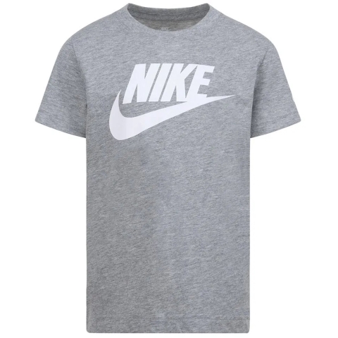 Nike T-Shirt - Grijs Gevlekt m. Wit - Nike - 3 jaar (98) - T-Shirts