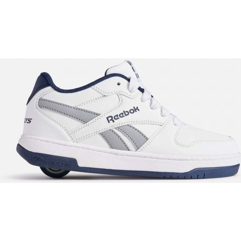 Heelys X Reebok Rollerschoenen - BB 4500 Low - Wit/Grijs/Navy - Heelys - 32 - Schoenen