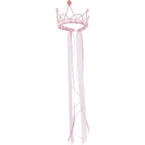 Great Pretenders Kostuum - Ribbon Tiara - Roze - Great Pretenders - OneSize - Haaraccessoires