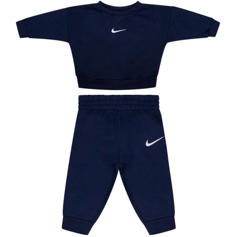 Nike Sweatset - Sweatshirt/Joggingbroek - Midnight Navy - Nike - 12 mnd - Joggingpakken