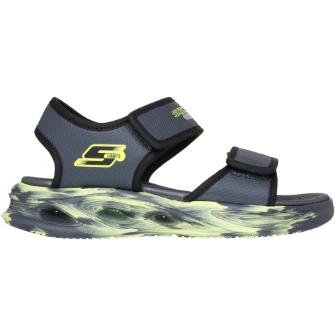 Skechers Sandalen m. Licht - Light Sola - Houtskool/Black - Skechers - 28 - Sandalen