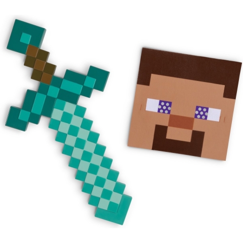 Disguise Verkleedkleren - Minecraft Zwaard & Misschien - Disguise - OneSize - Kostuum