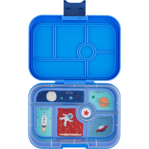 Yumbox Broodtrommel m. 6 vakjes - Bento Original - Surf Blue - Yumbox - OneSize - Broodtrommels