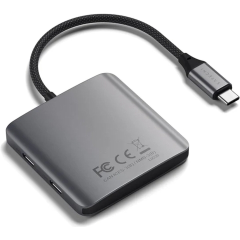 Satechi ST-H4CPDM USB-C dockingstation Geschikt voor merk (dockingstation): Apple MacBook