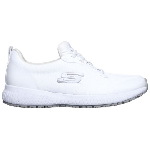 Skechers Dames Squad Slipbestendige Veter Veiligheidsschoenen