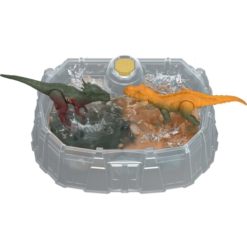 Jurassic World Speelgoed - Rebirth Dino Onthulling - Gevechtspak - Jurassic World - OneSize - Speelgoed