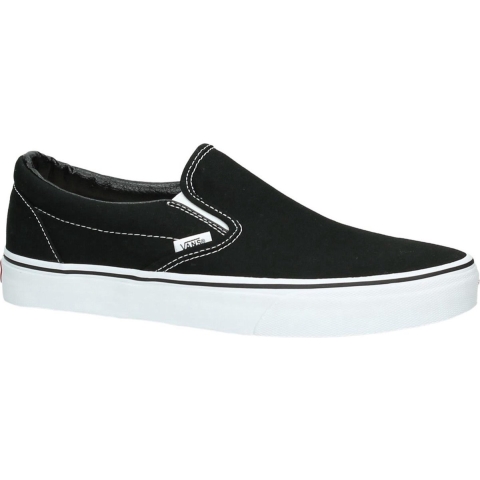 Vans Classic Slip on Zwart Canvas Sportschoenen