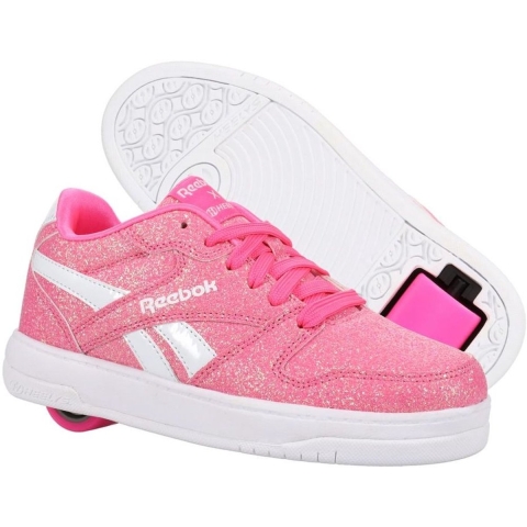 Heelys X Reebok Rollerschoenen - BB 4500 Low - Atomic Roze/White - Heelys - 34 - Schoenen