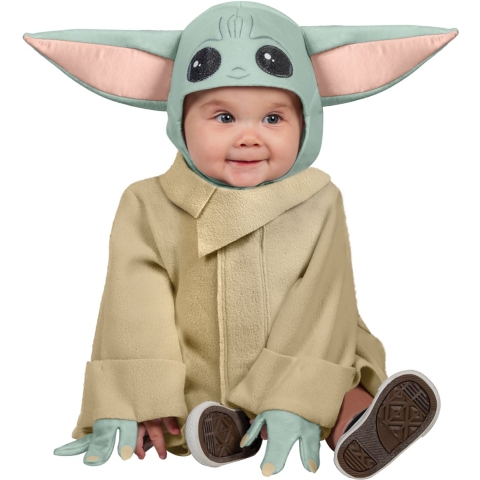 Rubies Kostuum - Star Wars Baby Yoda - Rubies - 2-3 jaar (92-98) - Kostuum