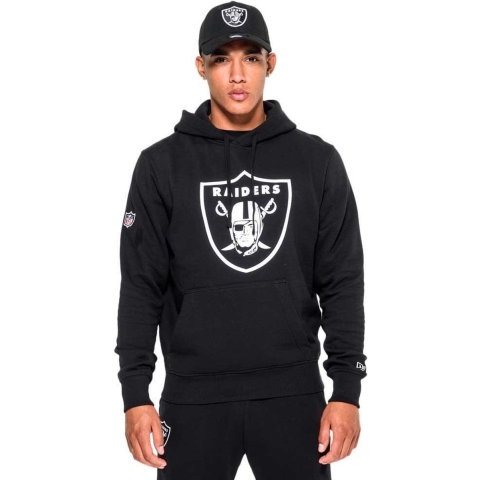 New Era Hoodie - Raiders - Zwart - New Era - XS - Xtra Small - Hoodie