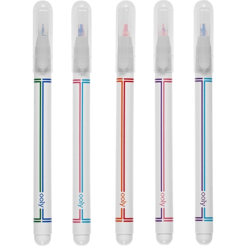 Ooly Markers - 5 stk - Zien Double Fijne Double Tip Markers - Ooly - OneSize - Marker