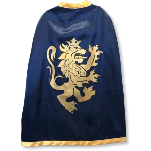 Liontouch Kostuum - Edele Riddermantel - Blauw - Liontouch - OneSize - Kostuum