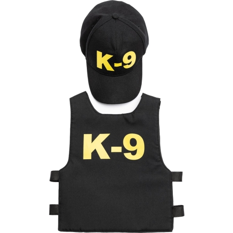 Great Pretenders Verkleedkleren - Politiepak - Zwart - Great Pretenders - 5-6 jaar (110-116) - Kostuum