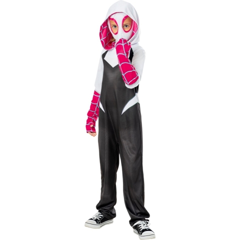 Rubies Kostuum - Marvel's Spider Gwen - Rubies - 7-8 jaar (122-128) - Kostuum