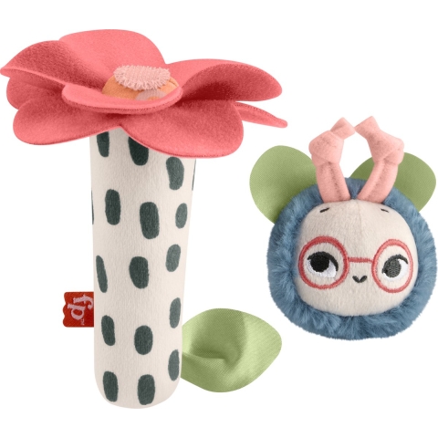 Fisher-Price Rammelaar - Planeet Friends Shake 'n Rattle Bee - Fisher-Price - OneSize - Rammelaar