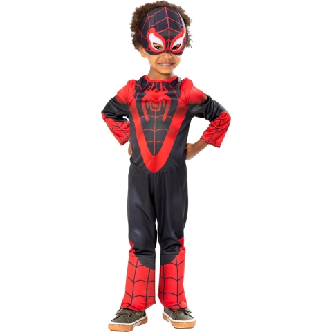 Rubies Verkleedkleren - Marvel Spidey Miles Morales - Rubies - 3-4 jaar (98-104) - Kostuum